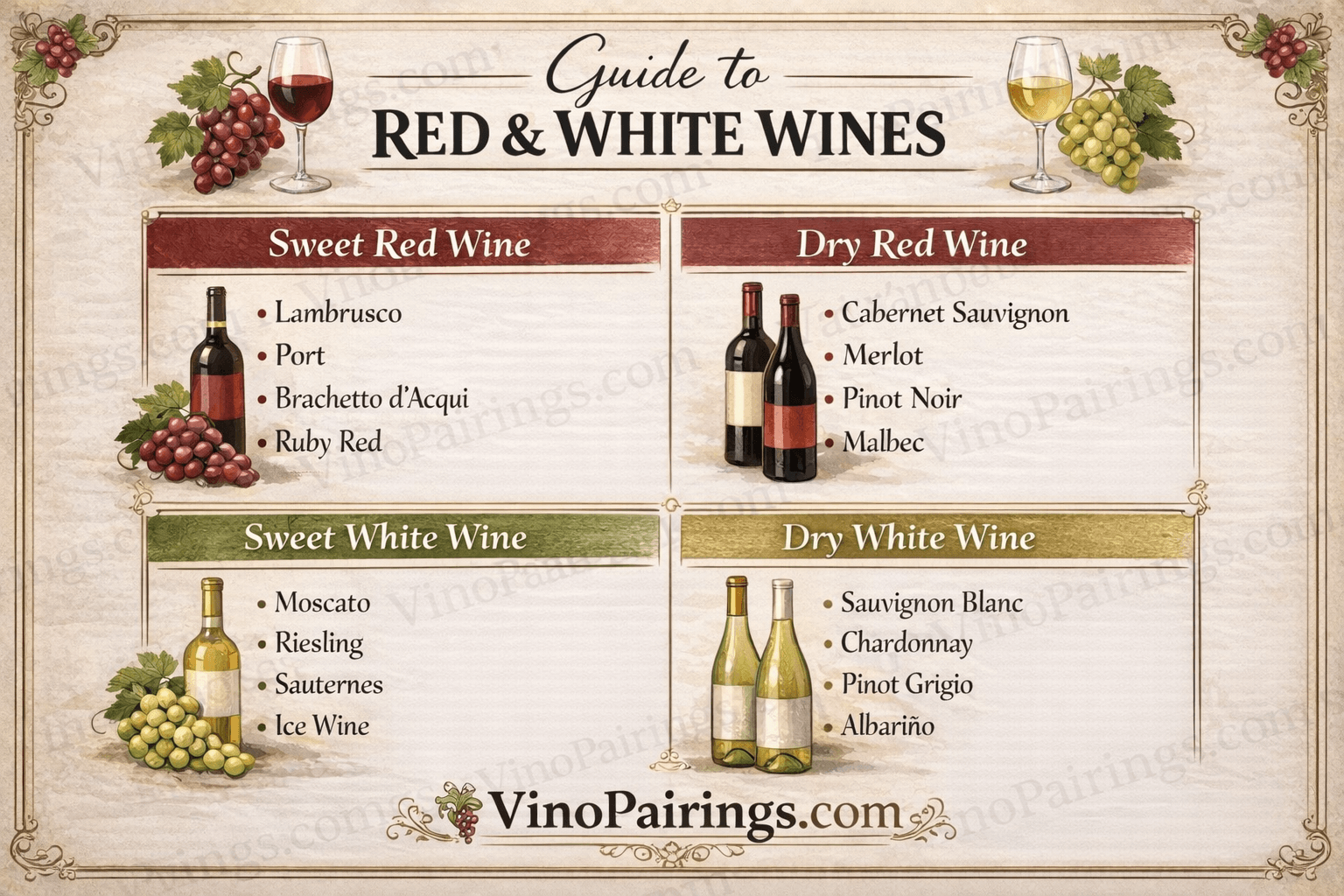 Sweet vs. Dry Wines Guide preview