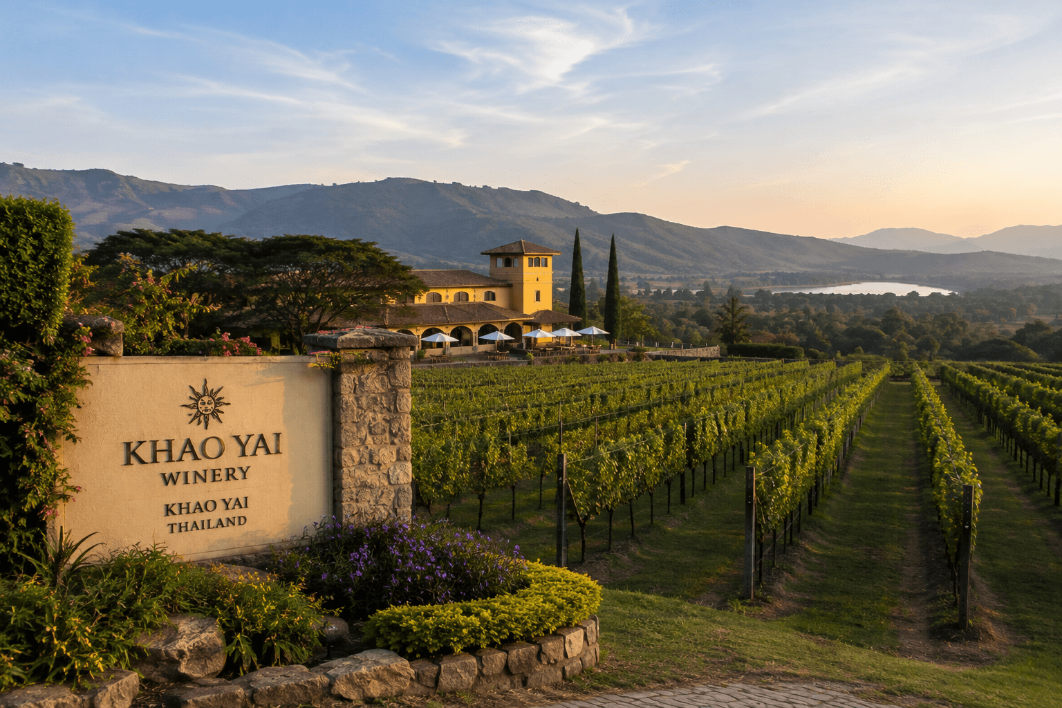 Thailand wine region